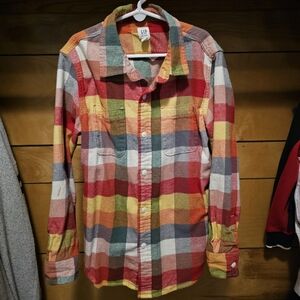 Kids fall flannel